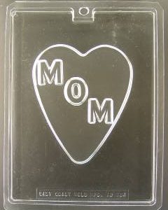 Large Heart With MOM, 8oz