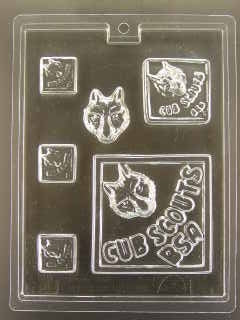 Cub Scout Assorted Mold