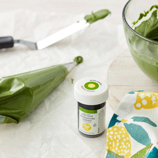 Moss Green Gel Food Color