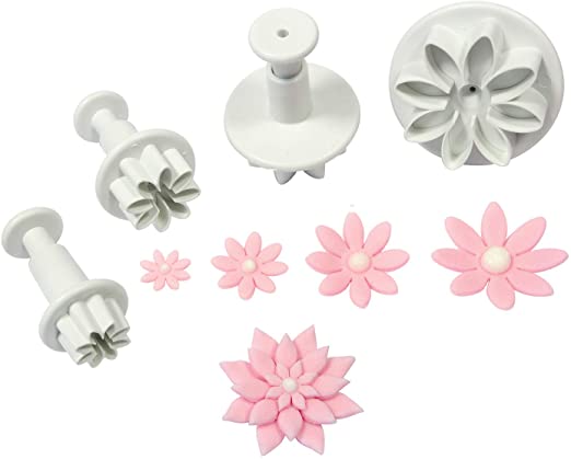 PME Daisy Marguerite Plunger Cutter Set, 4 piece