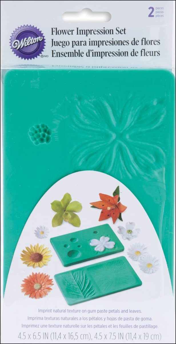 Flower Impression Mat 2-piece Set