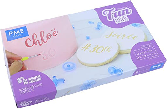 PME Fun Font Stamps, Numbers & Special Characters
