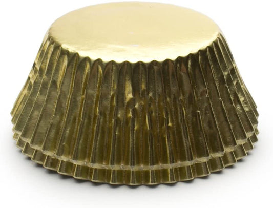 Gold Foil Bake Cups, 32 pack