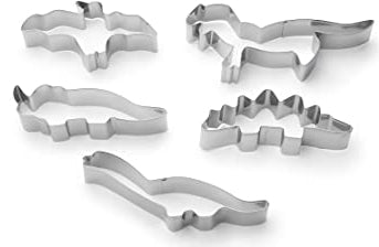 Dinosaur Cookie Cutter Set, 5 Piece