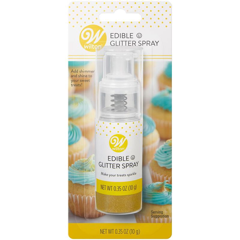 Edible Glitter Spray, Gold