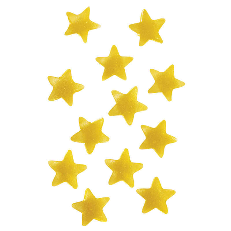 Gold Star Edible Glitter