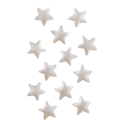 Silver Star Edible Glitter