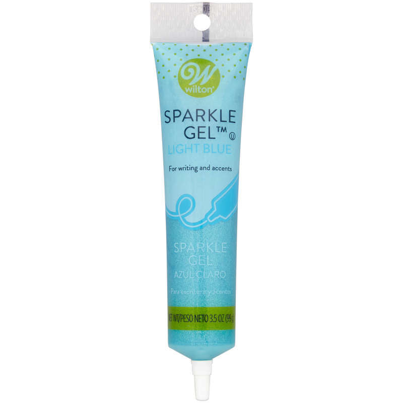 Sparkle Gel, 3.5 oz, Light Blue