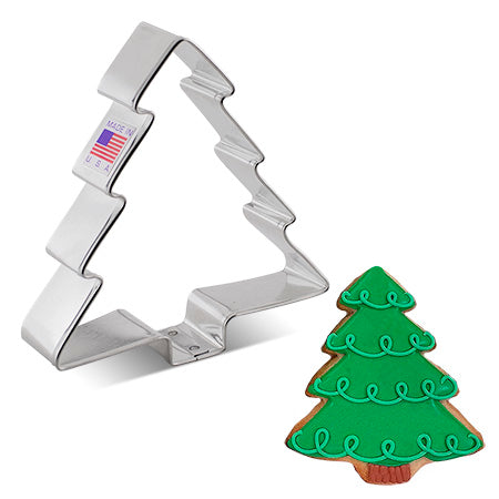 Christmas Tree Cookie Cutter, 4"