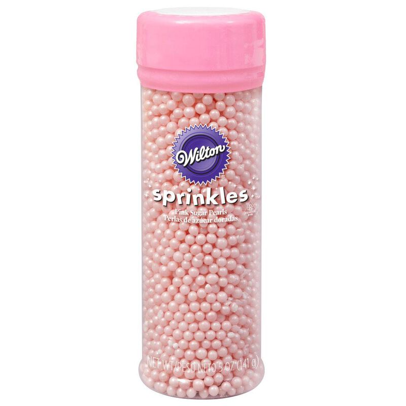 Sugar Pearls Pink, 5 oz