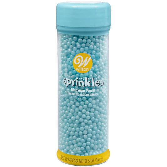 Sugar Pearls Blue, 5 oz