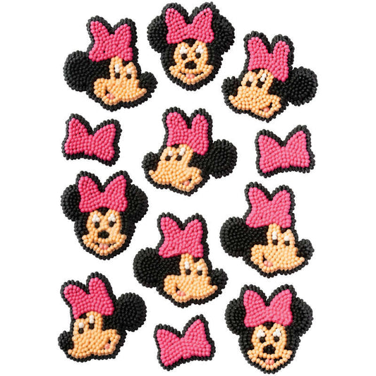 Disney Minnie Mouse Icing Decorations