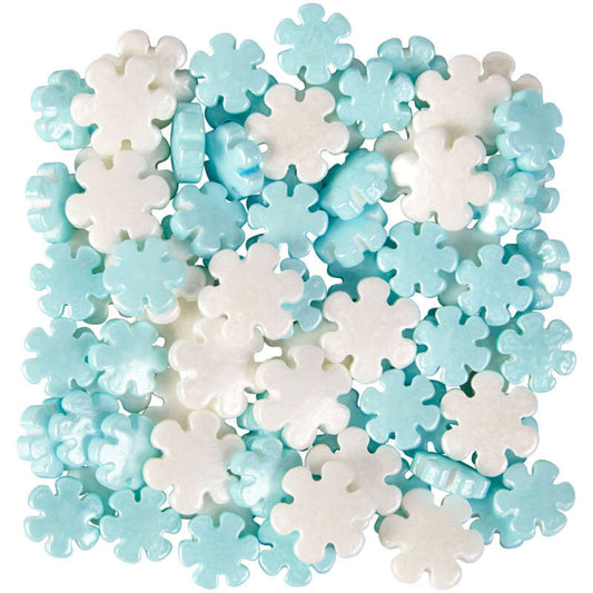 Pearlized Snowflake Sprinkles, 4 oz