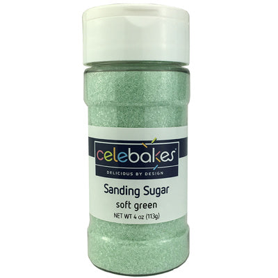 Sanding Sugar, Soft Green, 4oz