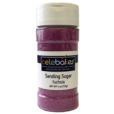 Sanding Sugar, Fuschia, 4oz