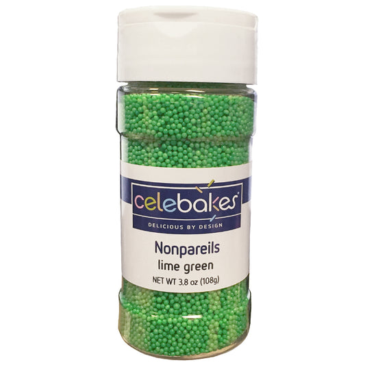 Nonpareils, Lime Green, 3.8oz