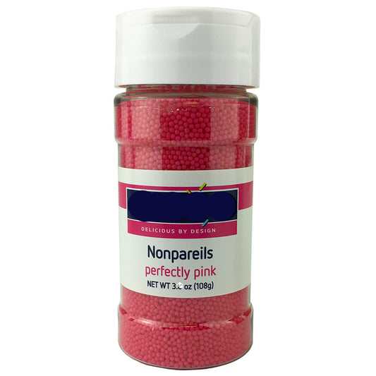 Nonpareils, Pink, 3.75 oz