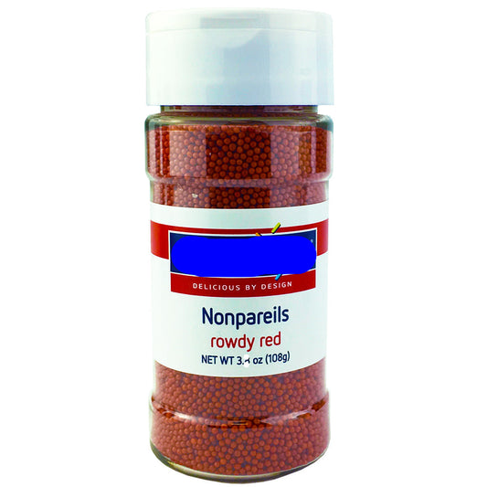 Nonpareils, Red, 3.75 oz
