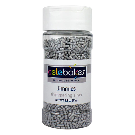 Jimmies, Silver Shimmer, 3oz