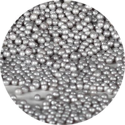 Nonpareils, Shimmering Silver, 3.8oz