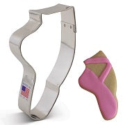 Ballet Slipper Cookie Cutter, 4.5"
