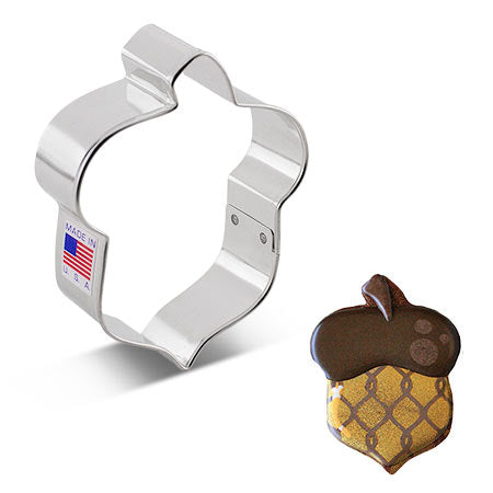 Acorn Cookie Cutter 3.5"