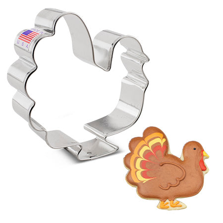 Turkey Cookie Cutter 3.5"