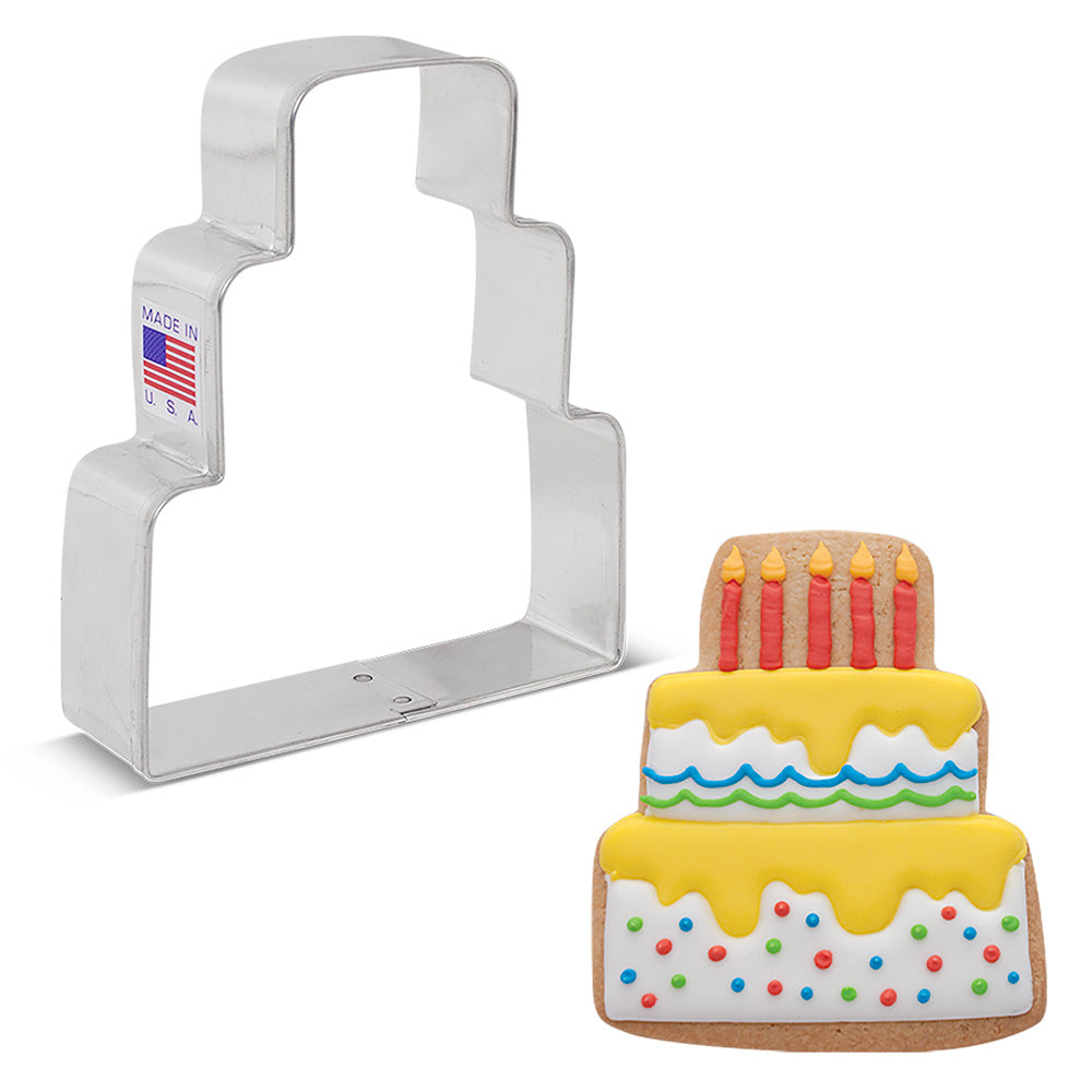 Wedding Cake 3-Tier Cookie Cutter