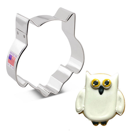 Owl Cute Cookie Cutter, 3.25"