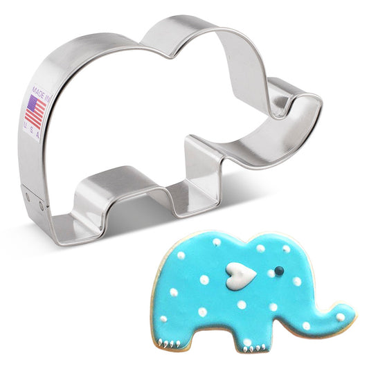 Elephant Baby Cookie Cutter, 4-1/8"