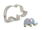 Elephant Baby Cookie Cutter, 4-1/8"