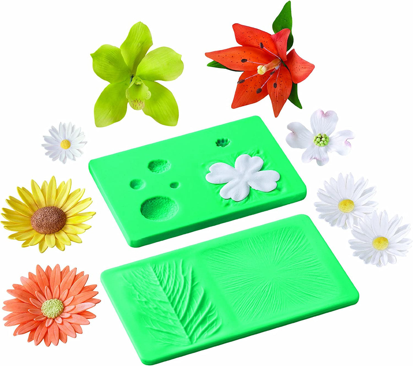 Flower Impression Mat 2-piece Set