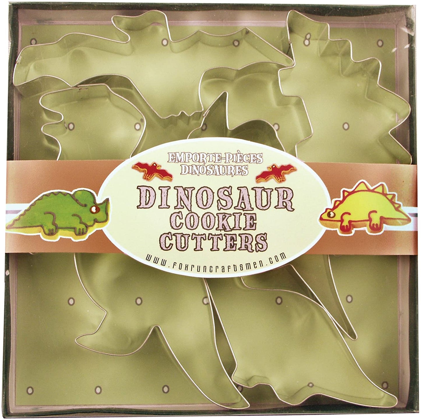 Dinosaur Cookie Cutter Set, 5 Piece