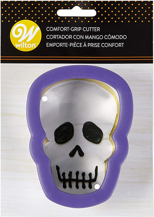 Skull Cookie Cutter, Comfort Grip