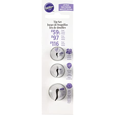 Left Hand Petal Tip Set, #59s, 97 & 116