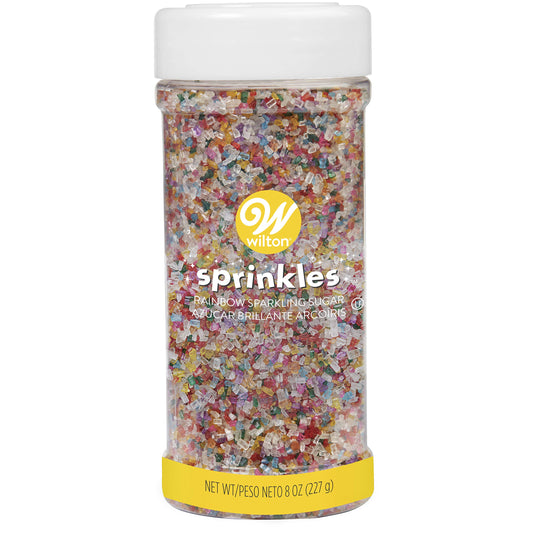 Sparkling Sugar, Rainbow, 8oz