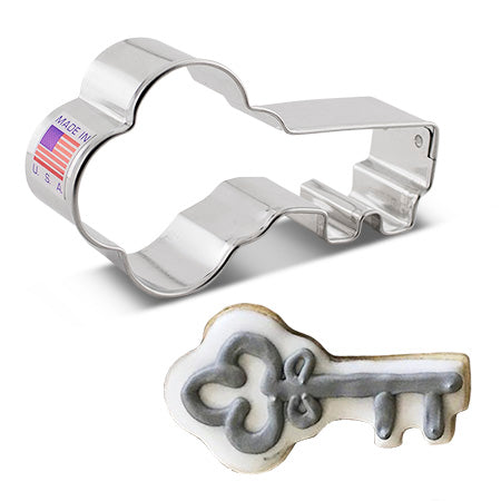 Skeleton Key Cookie Cutter, 3.5"