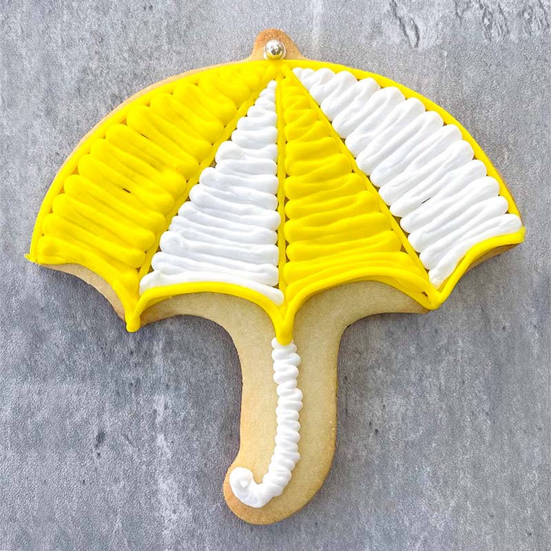 Umbrella Cookie Cutter, 4"
