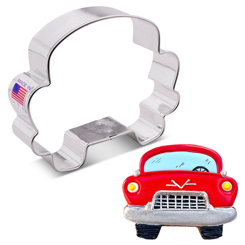 Front Facing Car Cookie Cutter, 3.25"