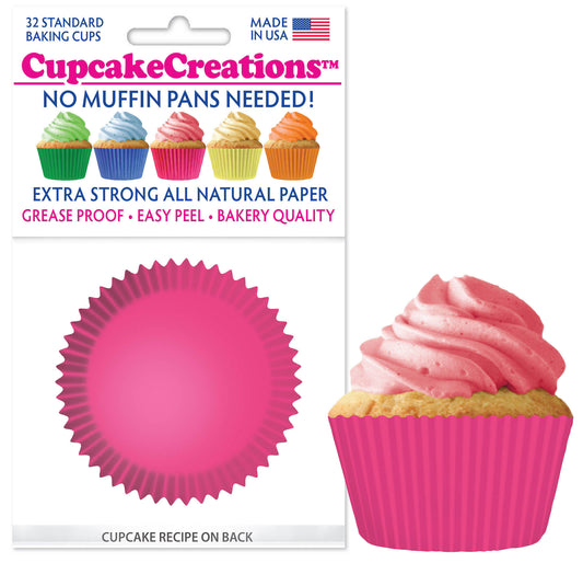 Pink Cupcake Liner, 32 Pack