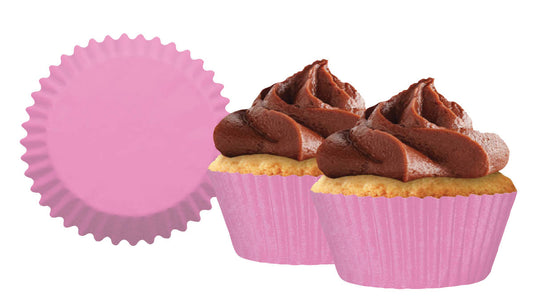 Mini Lite Pink Cupcake Liner, 60 Pack