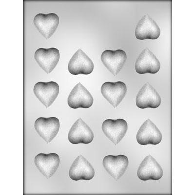 Plain Small Hearts Mold, 1-1/4"