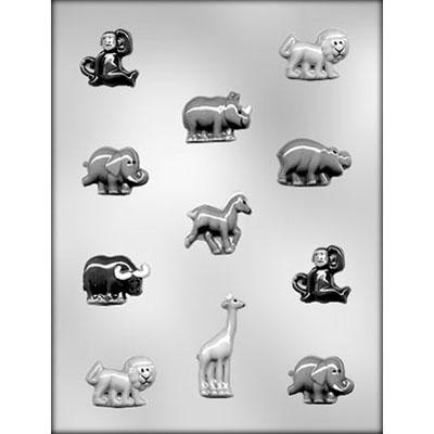 Zoo Animals Small Assorted Mold