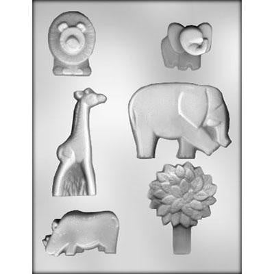 Jungle Animals Candy Mold