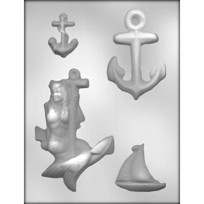 Mermaids & Anchors Mold