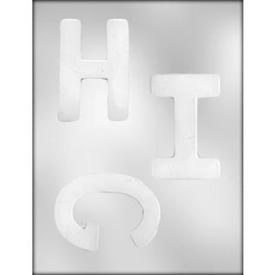 Letter G, H, I Mold