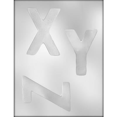 Letter X,Y,Z Mold