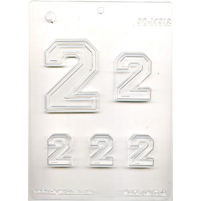 Collegiate Number “2” Mold