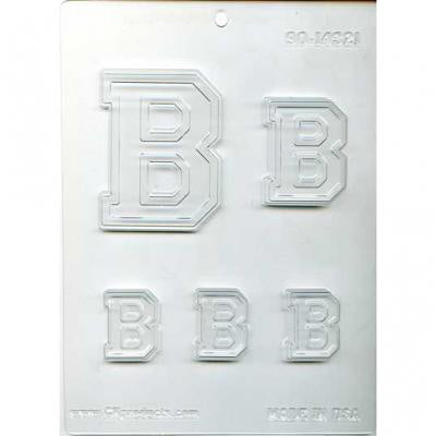 Collegiate Letter "B" Mold