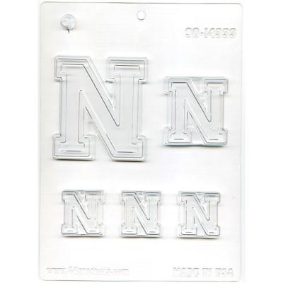 Collegiate Letter "N" Mold